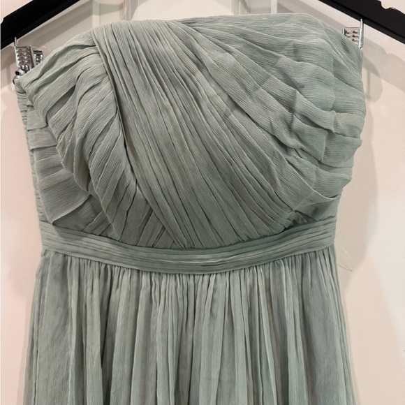 BNWT J.Crew Mindy Strapless Dress Dusty Shale size 00 $290 - Picture 4 of 13